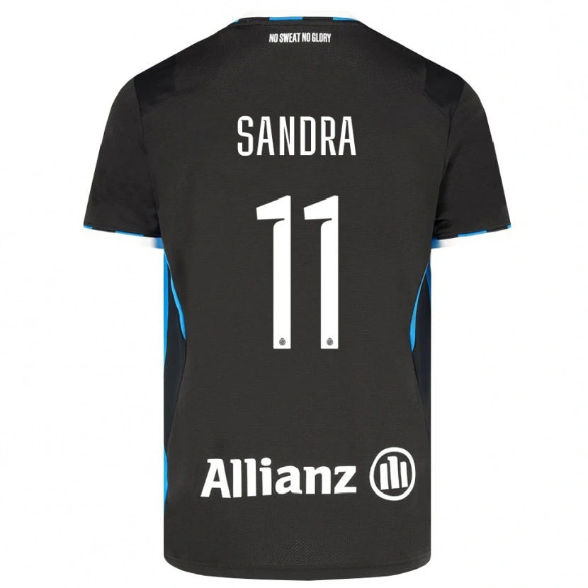 Danxen Kinderen Cisse Sandra #11 Zwart Rood Blauw Thuisshirt Thuistenue 2026/27 T-Shirt
