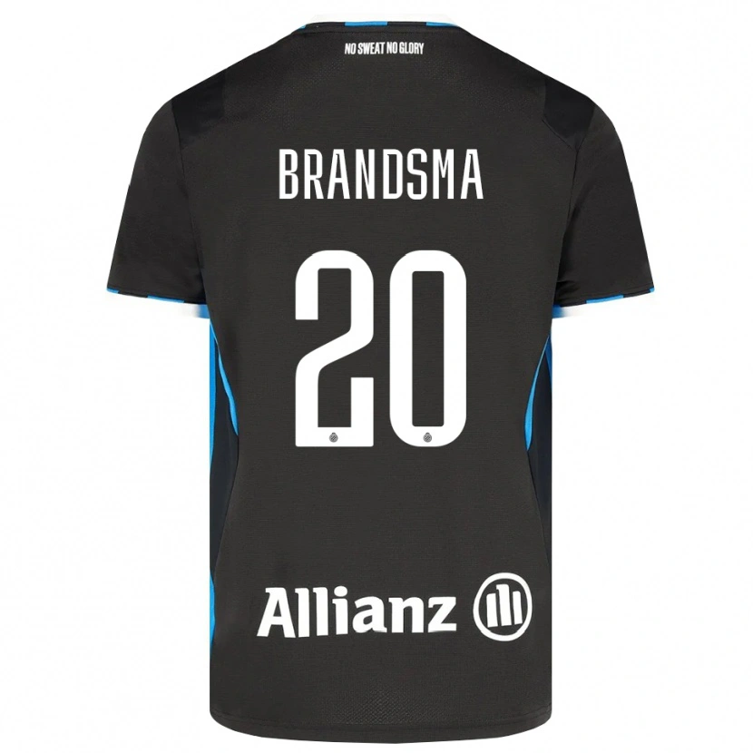 Danxen Kinderen Ilke Brandsma #20 Zwart Rood Blauw Thuisshirt Thuistenue 2026/27 T-Shirt