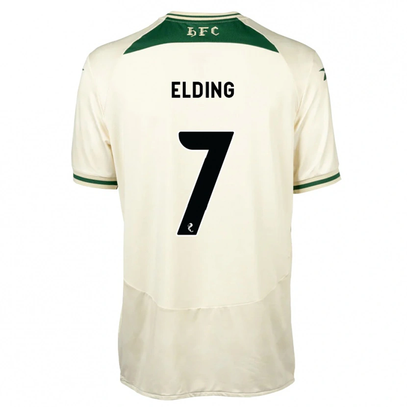 Danxen Kinderen Owen Elding #7 Wit Bosgroen Uitshirt Uittenue 2026/27 T-Shirt