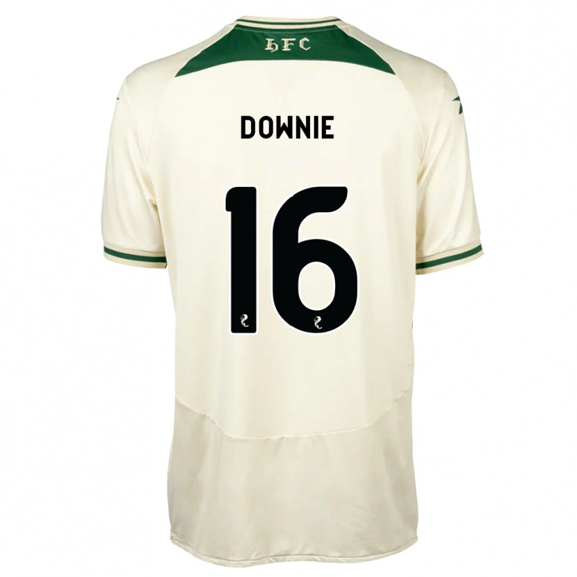 Danxen Kinderen Reiss Downie #16 Wit Bosgroen Uitshirt Uittenue 2026/27 T-Shirt