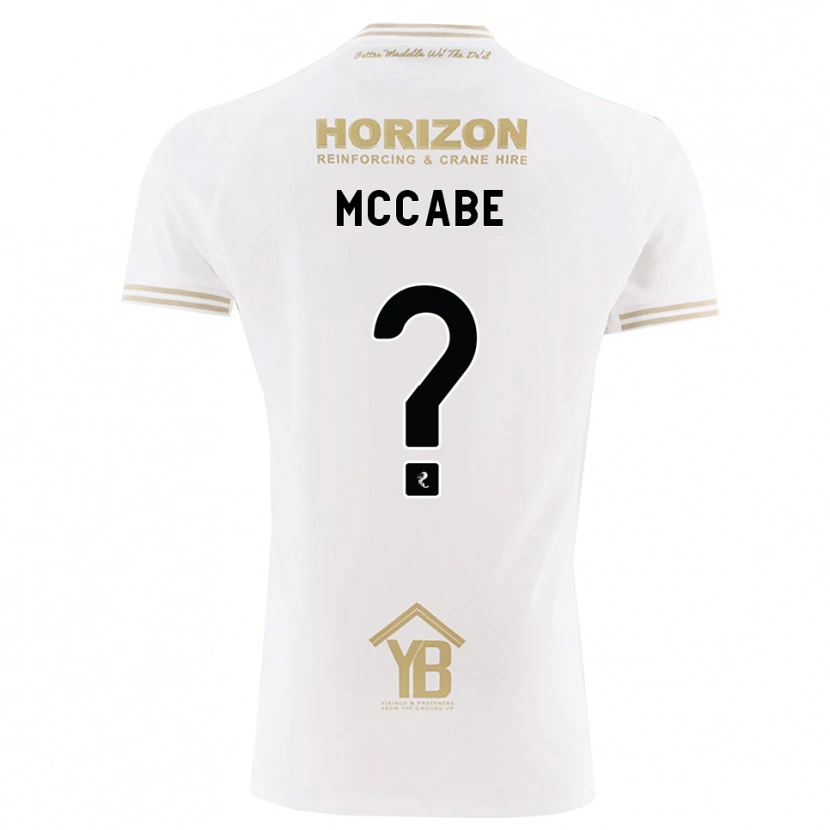 Danxen Kinderen Karen Mccabe #0 Tarwe Wit Uitshirt Uittenue 2026/27 T-Shirt