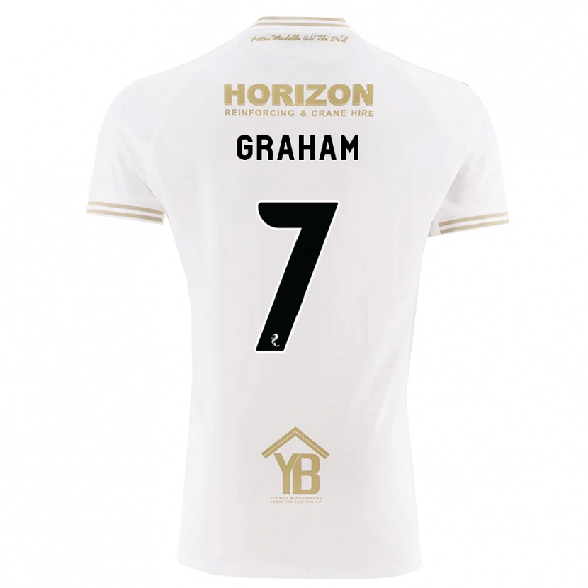 Danxen Kinderen Brian Graham #7 Tarwe Wit Uitshirt Uittenue 2026/27 T-Shirt