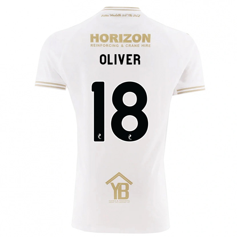 Danxen Kinderen Gary Oliver #18 Tarwe Wit Uitshirt Uittenue 2026/27 T-Shirt