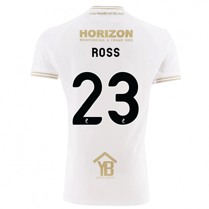 Danxen Kinderen Ethan Ross #23 Tarwe Wit Uitshirt Uittenue 2026/27 T-Shirt