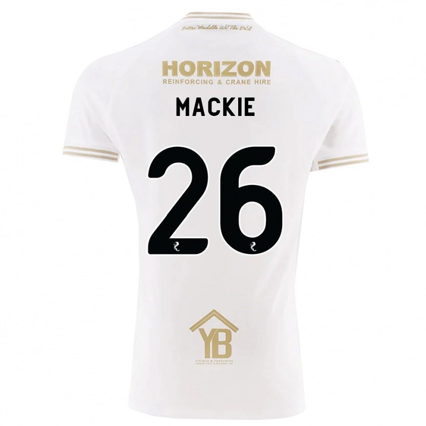 Danxen Kinderen Sean Mackie #26 Tarwe Wit Uitshirt Uittenue 2026/27 T-Shirt