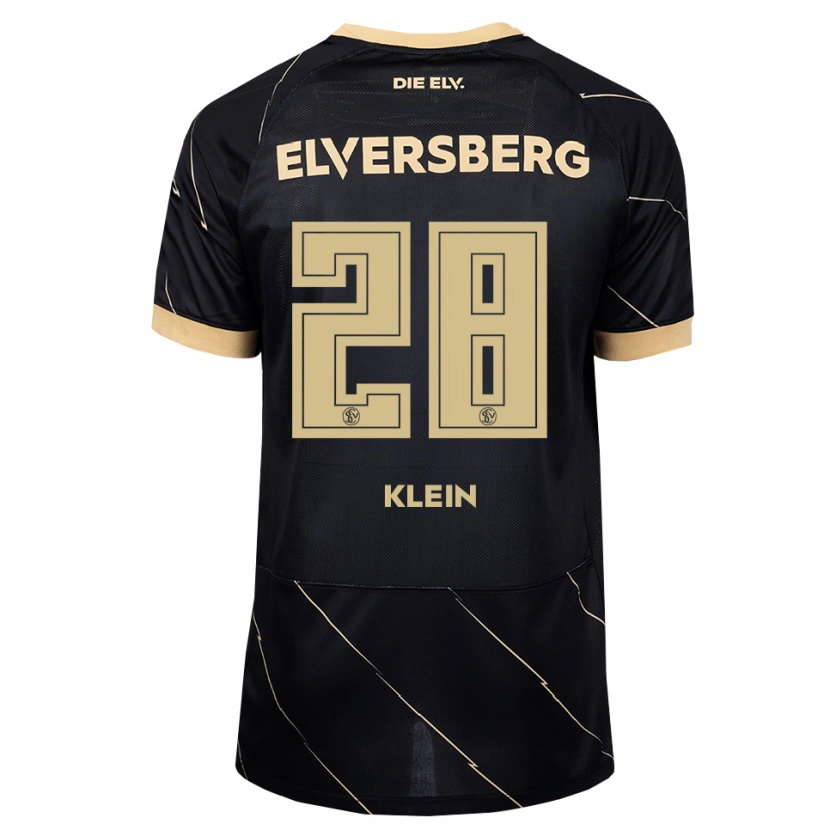 Danxen Kinderen Noah Klein #28 Zwart Bruin Uitshirt Uittenue 2026/27 T-Shirt