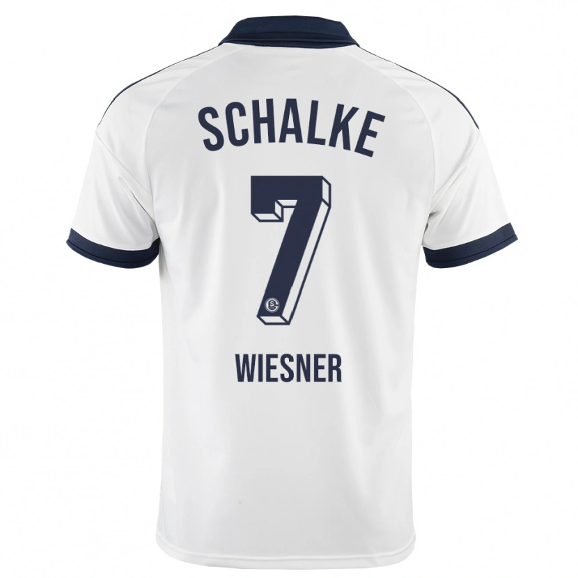 Danxen Kinderen Timo Wiesner #7 Zwart Wit Uitshirt Uittenue 2026/27 T-Shirt