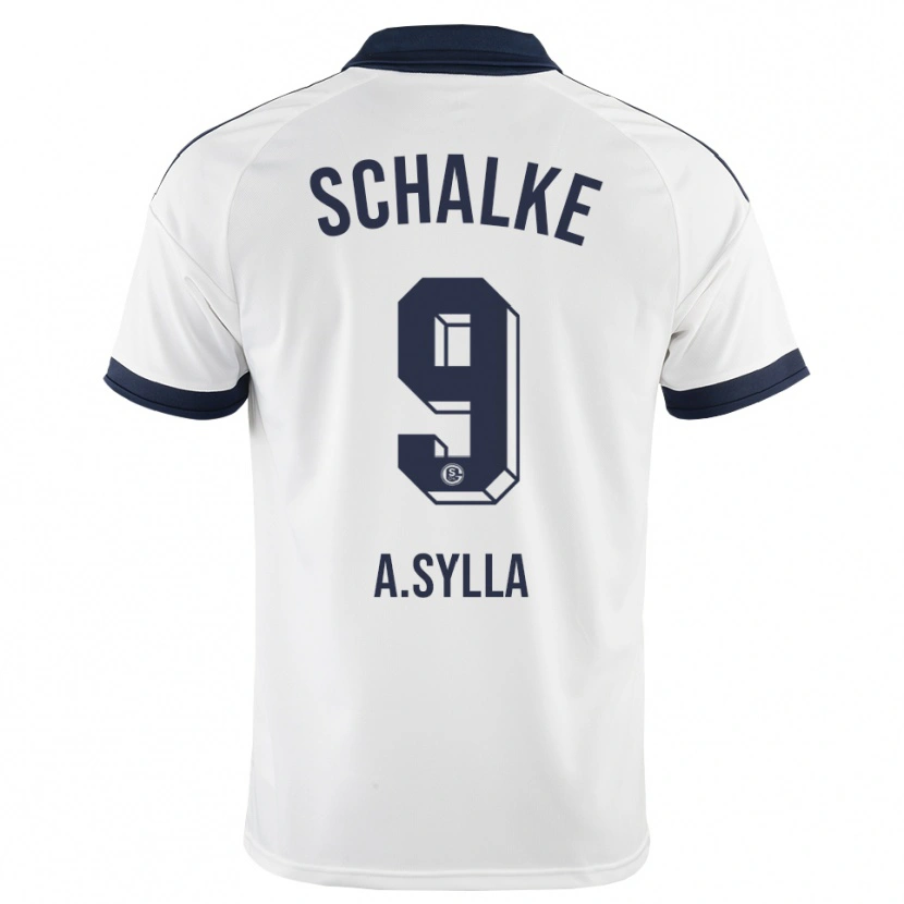 Danxen Kinderen Aboubacar Sylla #9 Zwart Wit Uitshirt Uittenue 2026/27 T-Shirt