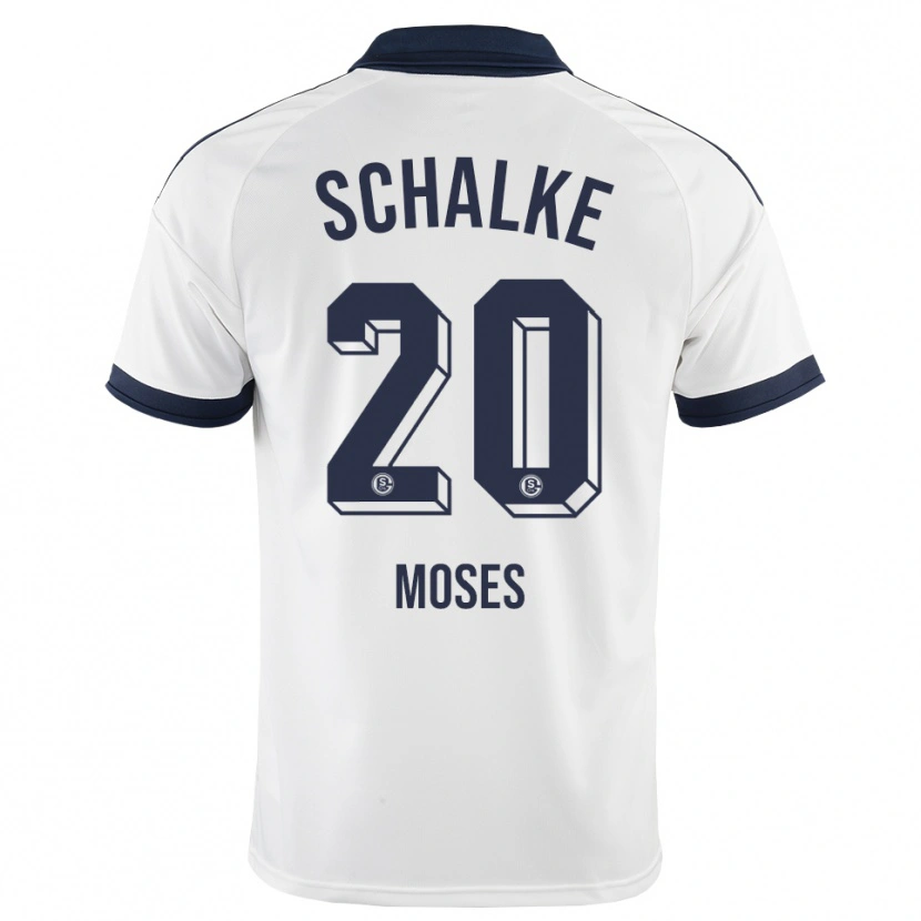 Danxen Kinderen Jennifer Moses #20 Zwart Wit Uitshirt Uittenue 2026/27 T-Shirt