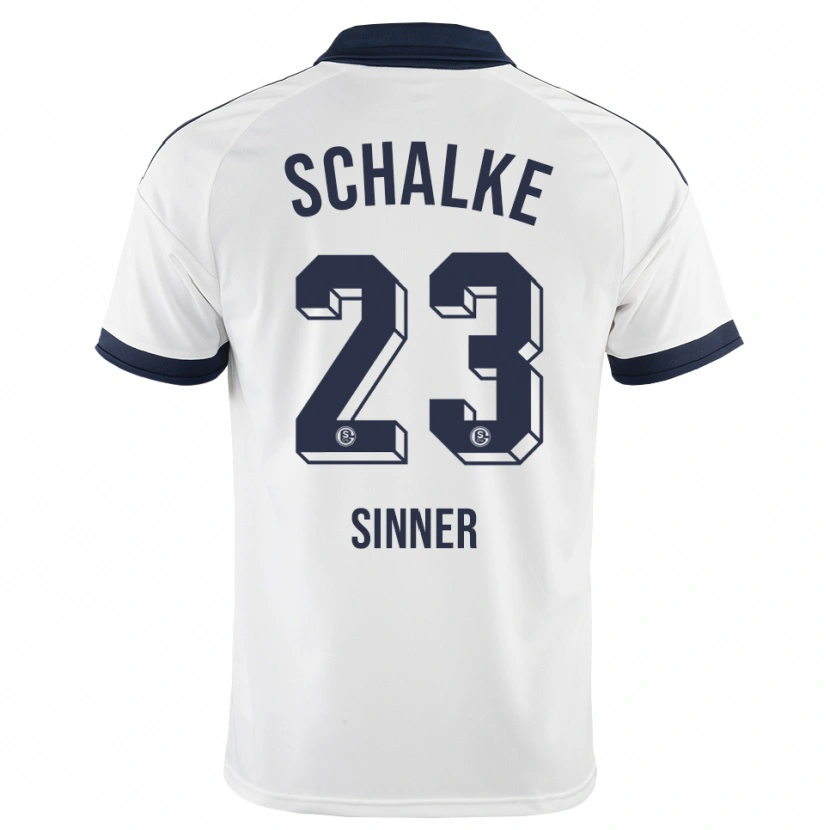 Danxen Kinderen Tiffany Sinner #23 Zwart Wit Uitshirt Uittenue 2026/27 T-Shirt
