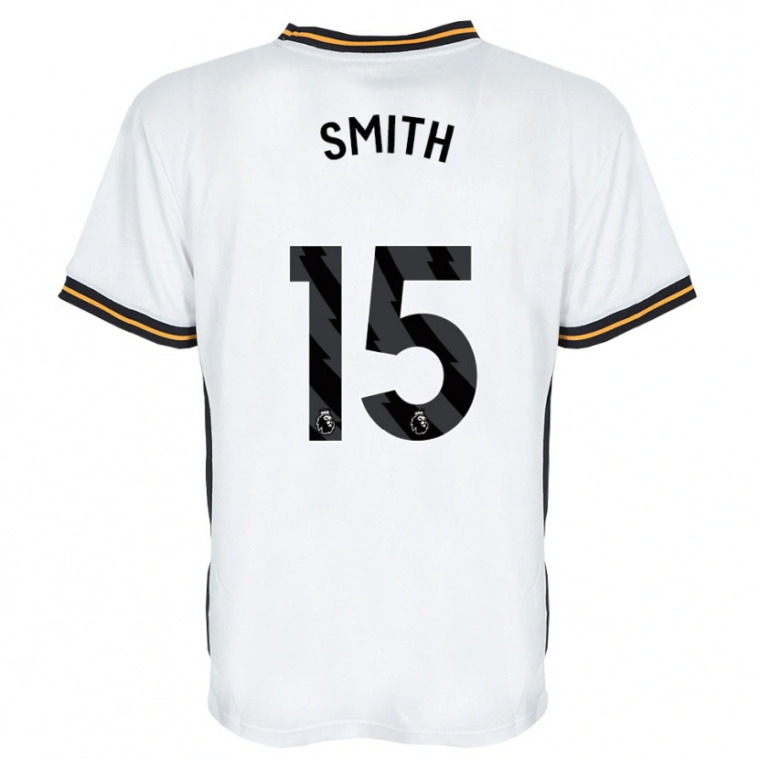 Danxen Kinderen Suey Smith #15 Wit Oranje Zwart Uitshirt Uittenue 2026/27 T-Shirt