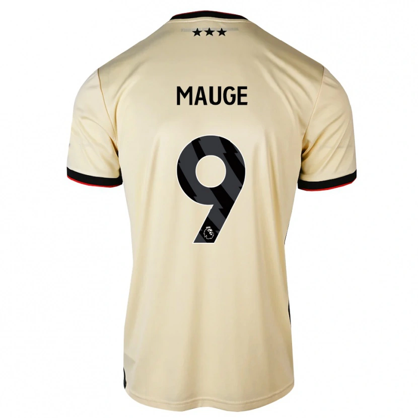 Danxen Kinderen James Mauge #9 Lemonchiffon Zwart Rood Uitshirt Uittenue 2026/27 T-Shirt