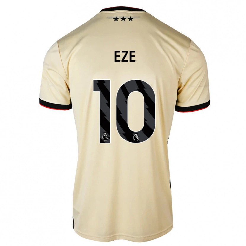 Danxen Kinderen Nelson Eze #10 Lemonchiffon Zwart Rood Uitshirt Uittenue 2026/27 T-Shirt
