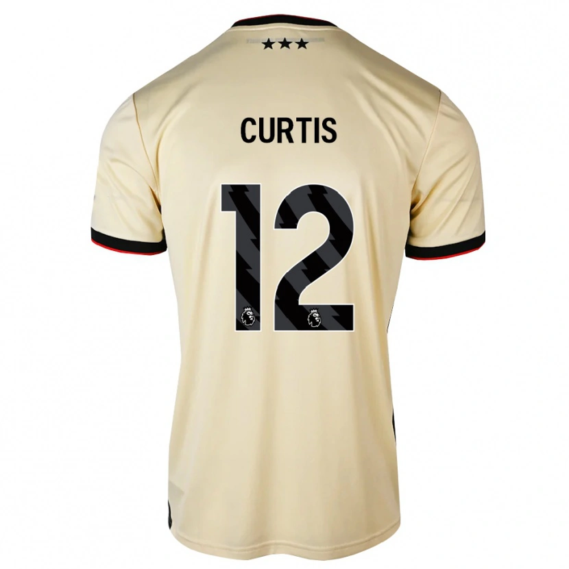 Danxen Kinderen Henry Curtis #12 Lemonchiffon Zwart Rood Uitshirt Uittenue 2026/27 T-Shirt