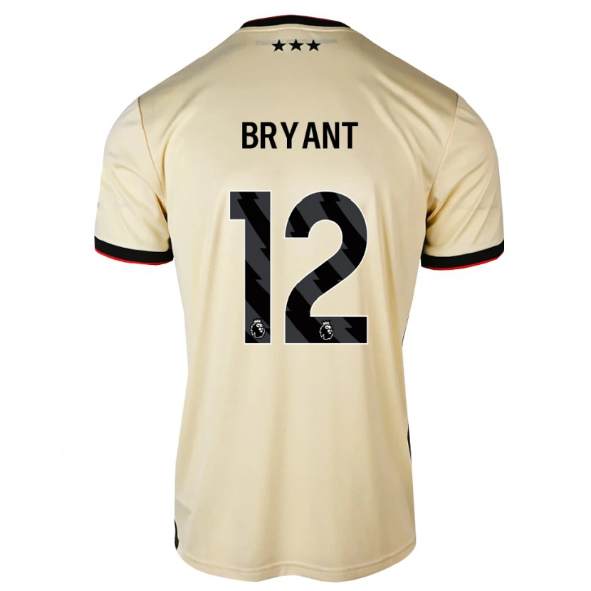 Danxen Kinderen Issy Bryant #12 Lemonchiffon Zwart Rood Uitshirt Uittenue 2026/27 T-Shirt