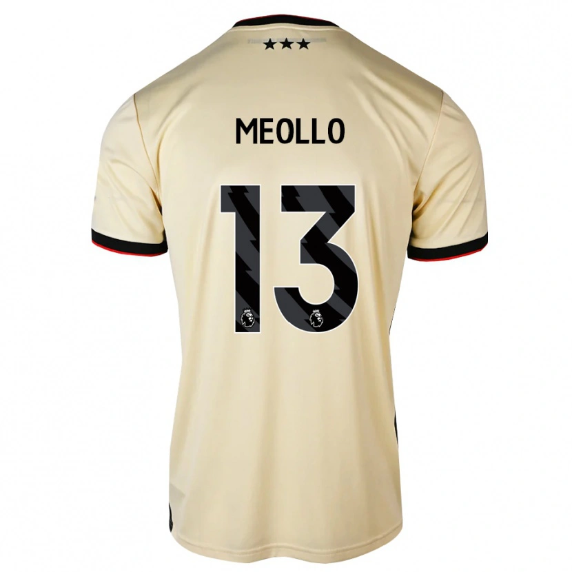 Danxen Kinderen Nina Meollo #13 Lemonchiffon Zwart Rood Uitshirt Uittenue 2026/27 T-Shirt