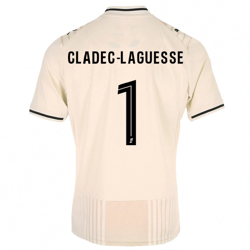 Danxen Kinderen Christopher Cladec-Laguesse #1 Oldlace Zwart Antiquewhite Uitshirt Uittenue 2026/27 T-Shirt