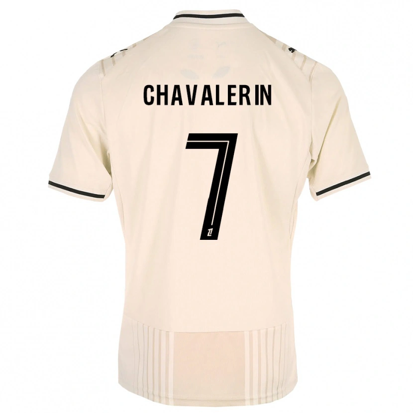 Danxen Kinderen Xavier Chavalerin #7 Oldlace Zwart Antiquewhite Uitshirt Uittenue 2026/27 T-Shirt