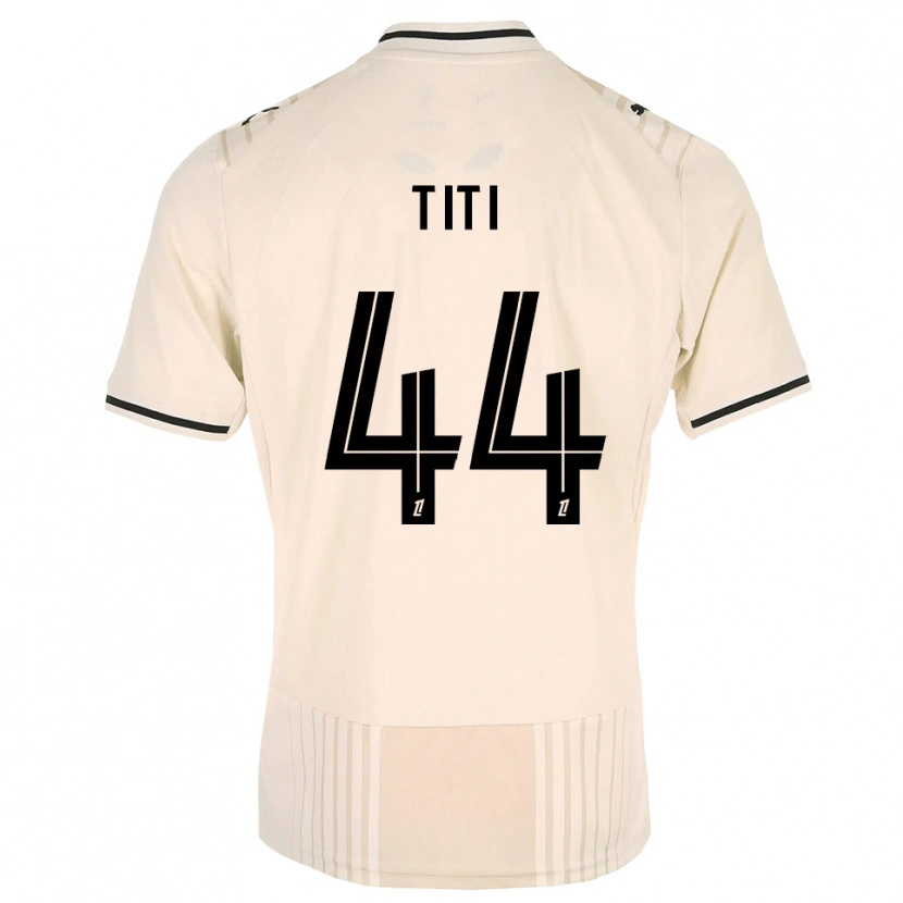 Danxen Kinderen Yvann Titi #44 Oldlace Zwart Antiquewhite Uitshirt Uittenue 2026/27 T-Shirt