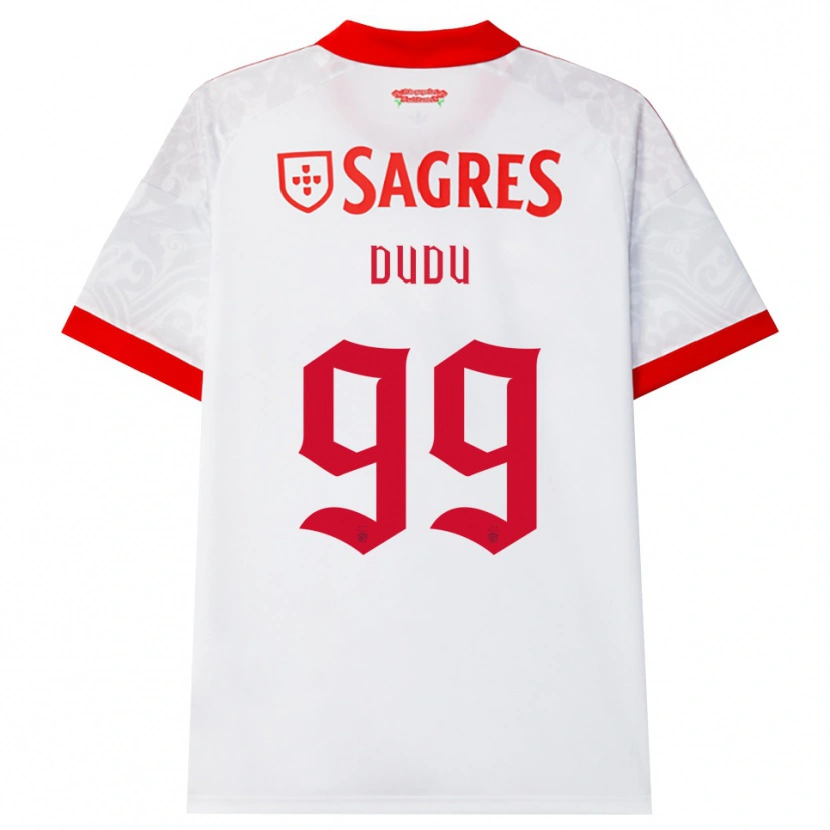 Danxen Kinderen Dudu #99 Wit Rood Geel Uitshirt Uittenue 2026/27 T-Shirt
