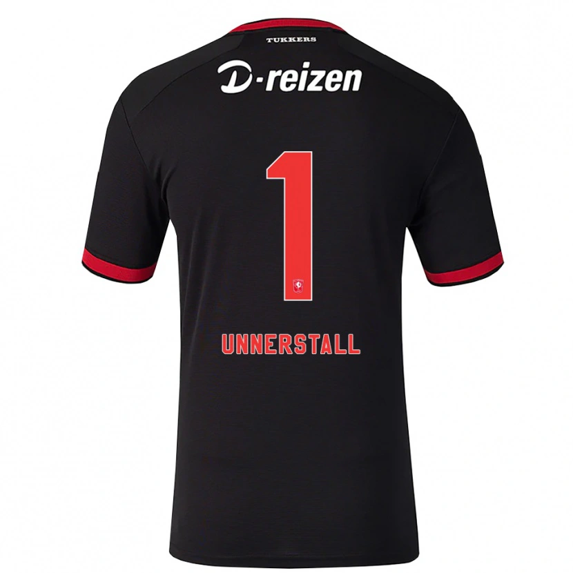 Danxen Kinderen Lars Unnerstall #1 Rood Wit Zwart Uitshirt Uittenue 2026/27 T-Shirt