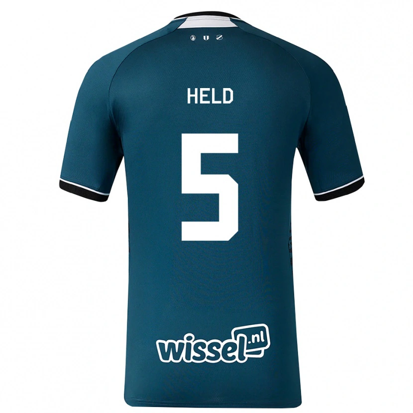 Danxen Kinderen Nazjir Held #5 Donkerleigrijs Wit Uitshirt Uittenue 2026/27 T-Shirt