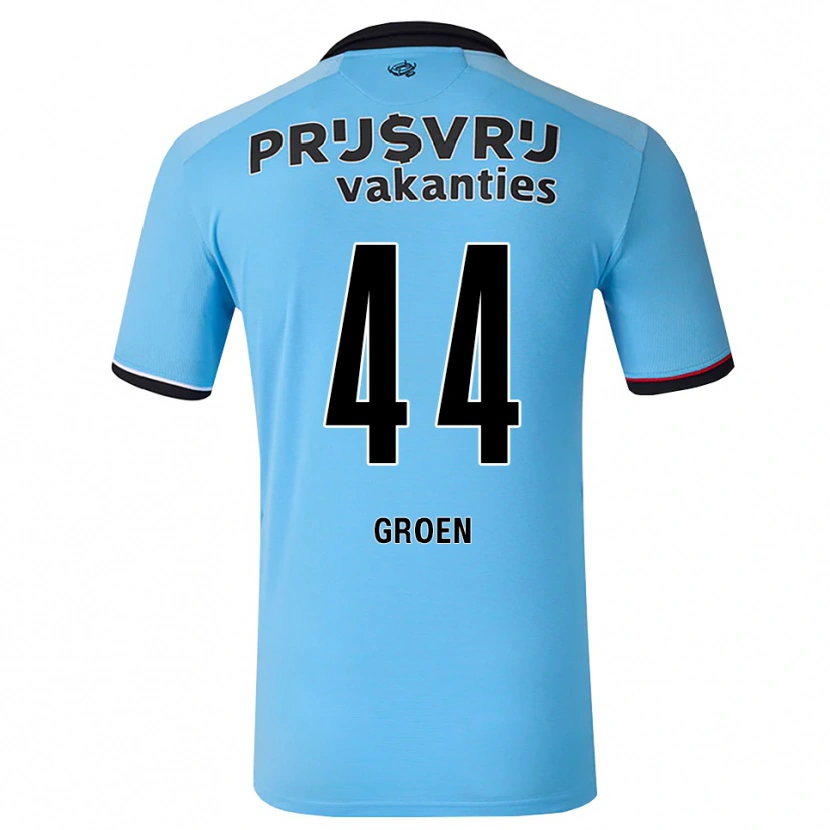 Danxen Kinderen Nesto Groen #44 Diephemelsblauw Zwart Rood Uitshirt Uittenue 2026/27 T-Shirt