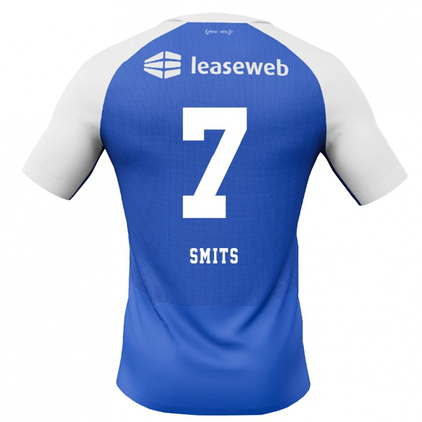 Danxen Kinderen Anthony Smits #7 Hemelsblauw Rood Wit Uitshirt Uittenue 2026/27 T-Shirt