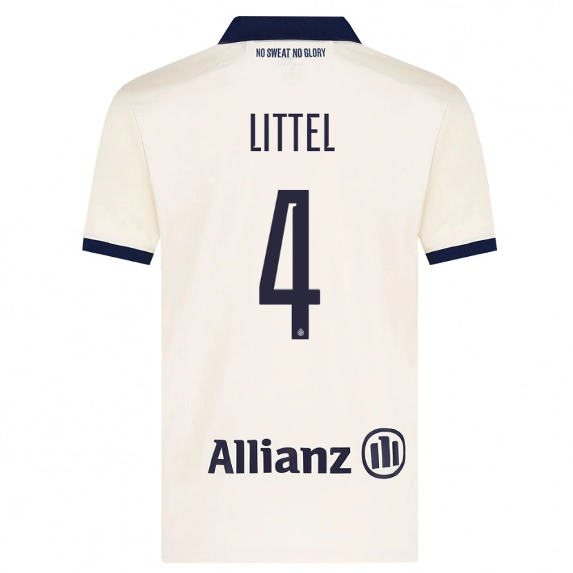 Danxen Kinderen Amy Littel #4 Beige Zwart Uitshirt Uittenue 2026/27 T-Shirt