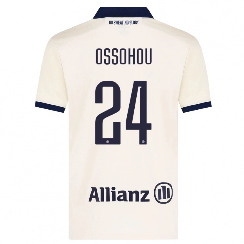 Danxen Kinderen Clever Ossohou #24 Beige Zwart Uitshirt Uittenue 2026/27 T-Shirt