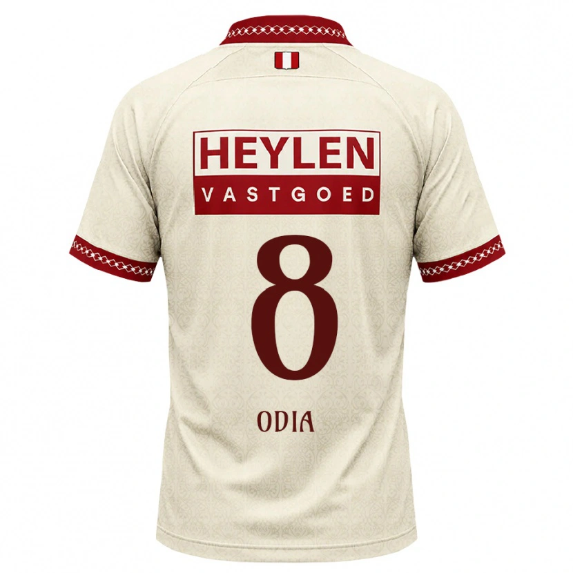 Danxen Kinderen Dre Odia #8 Beige Rood Uitshirt Uittenue 2026/27 T-Shirt