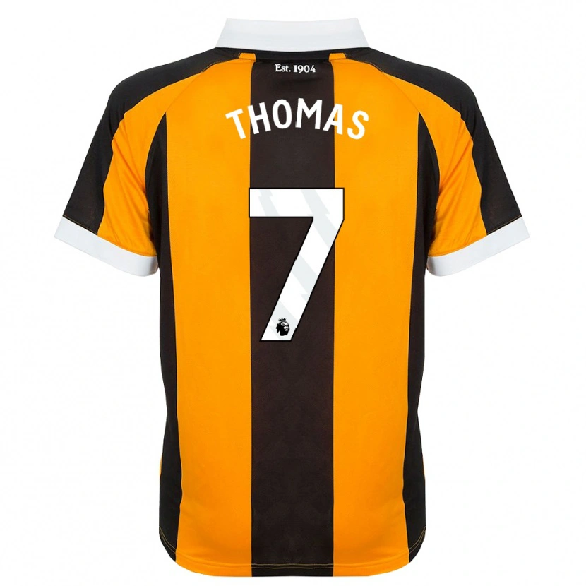 Danxen Kinderen Sorba Thomas #7 Oranje Zwart Wit Thuisshirt Thuistenue 2026/27 T-Shirt