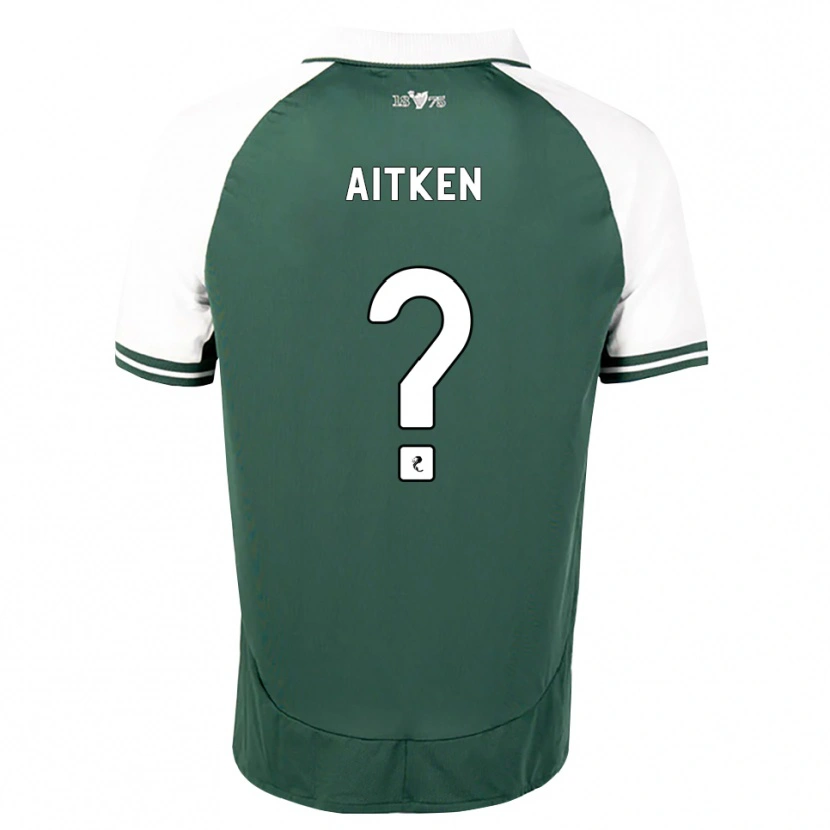 Danxen Heren Conor Aitken #0 Zeegroen Wit Thuisshirt Thuistenue 2026/27 T-Shirt