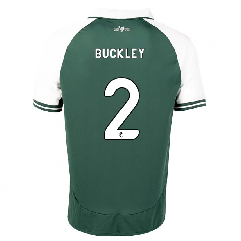 Danxen Heren Adam Buckley #2 Zeegroen Wit Thuisshirt Thuistenue 2026/27 T-Shirt