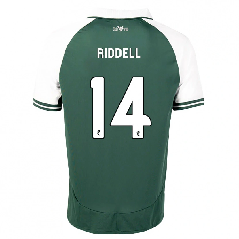 Danxen Heren Jaden Riddell #14 Zeegroen Wit Thuisshirt Thuistenue 2026/27 T-Shirt