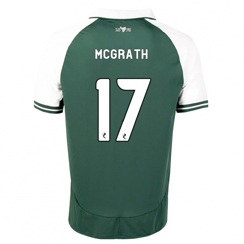 Danxen Heren Jamie Mcgrath #17 Zeegroen Wit Thuisshirt Thuistenue 2026/27 T-Shirt