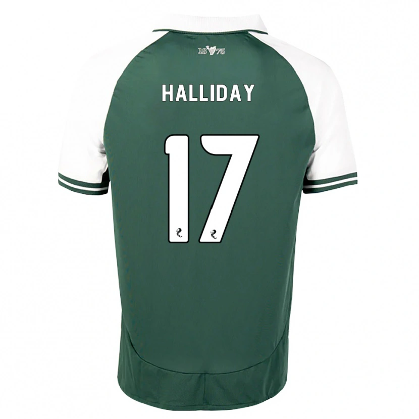 Danxen Heren Grant Halliday #17 Zeegroen Wit Thuisshirt Thuistenue 2026/27 T-Shirt