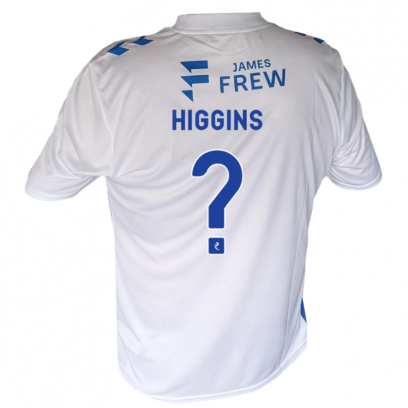 Danxen Heren Rhona Higgins #0 Koningsblauw Wit Thuisshirt Thuistenue 2026/27 T-Shirt