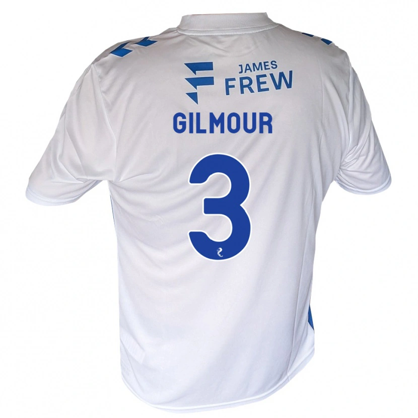 Danxen Heren Josh Gilmour #3 Koningsblauw Wit Thuisshirt Thuistenue 2026/27 T-Shirt