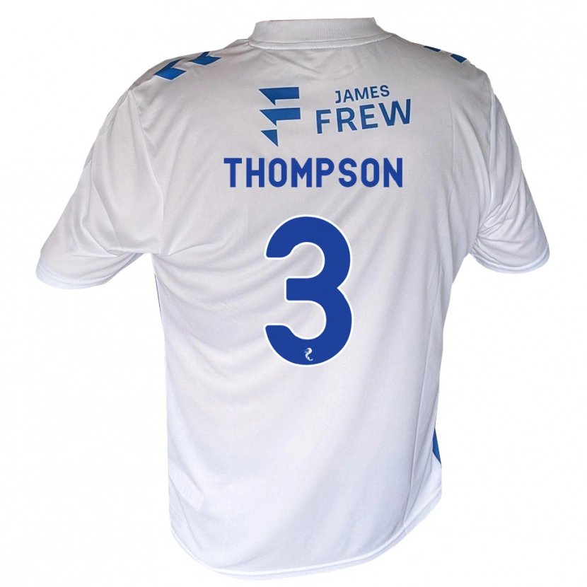 Danxen Heren Dominic Thompson #3 Koningsblauw Wit Thuisshirt Thuistenue 2026/27 T-Shirt