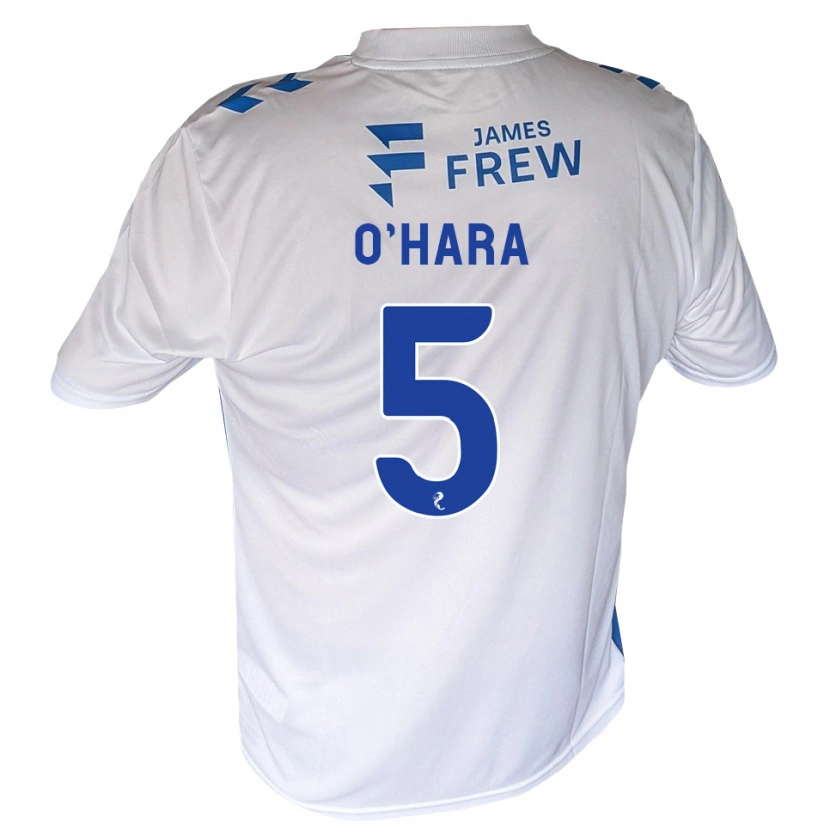 Danxen Heren Mark O'hara #5 Koningsblauw Wit Thuisshirt Thuistenue 2026/27 T-Shirt