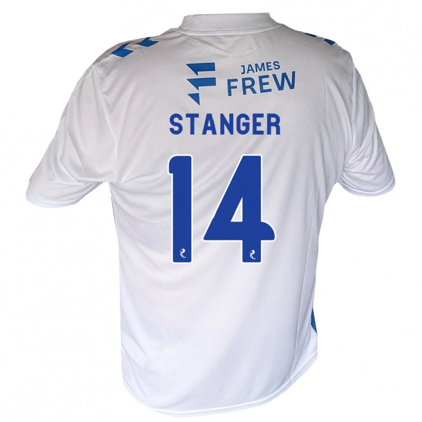 Danxen Heren George Stanger #14 Koningsblauw Wit Thuisshirt Thuistenue 2026/27 T-Shirt