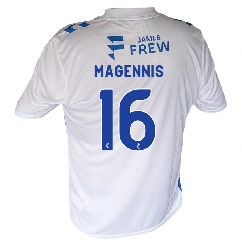 Danxen Heren Kyle Magennis #16 Koningsblauw Wit Thuisshirt Thuistenue 2026/27 T-Shirt