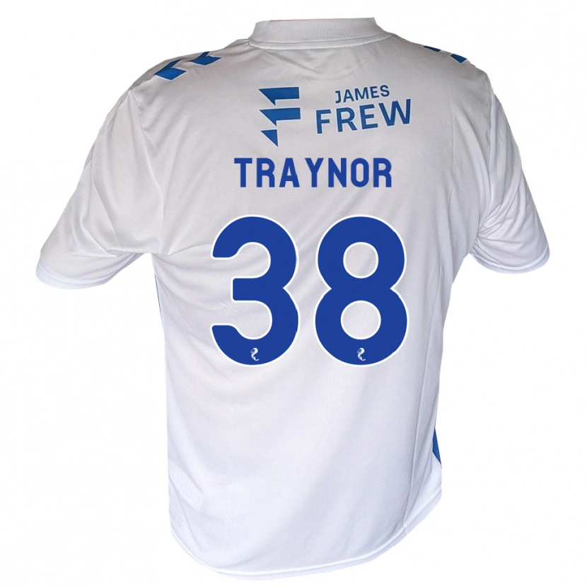 Danxen Heren Archie Traynor #38 Koningsblauw Wit Thuisshirt Thuistenue 2026/27 T-Shirt