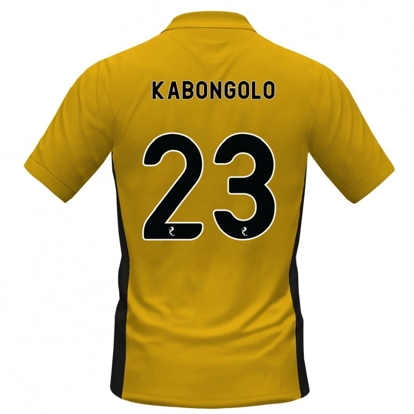 Danxen Heren Brooklyn Kabongolo #23 Oranje Zwart Thuisshirt Thuistenue 2026/27 T-Shirt
