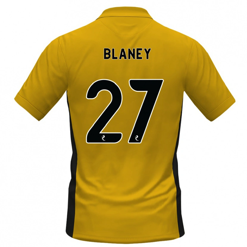 Danxen Heren Shane Blaney #27 Oranje Zwart Thuisshirt Thuistenue 2026/27 T-Shirt