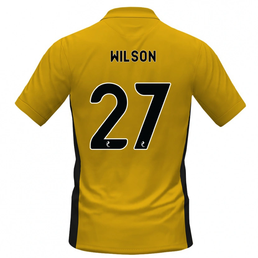 Danxen Heren Danny Wilson #27 Oranje Zwart Thuisshirt Thuistenue 2026/27 T-Shirt