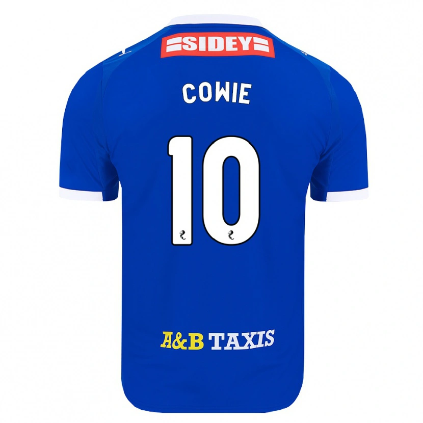 Danxen Heren Ellie-May Cowie #10 Blauw Rood Geel Thuisshirt Thuistenue 2026/27 T-Shirt