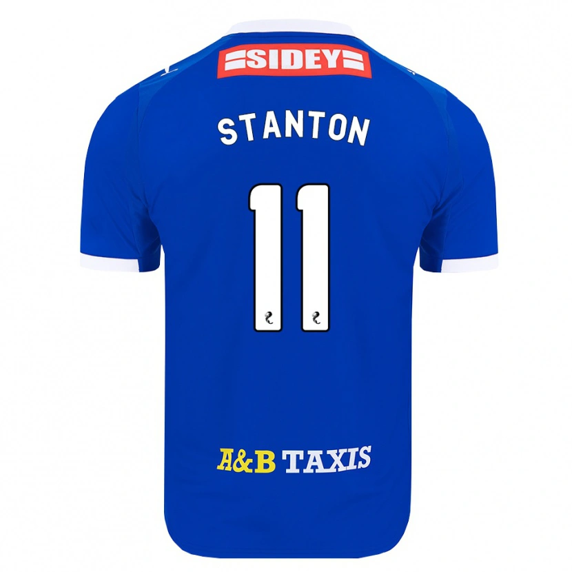 Danxen Heren Sam Stanton #11 Blauw Rood Geel Thuisshirt Thuistenue 2026/27 T-Shirt