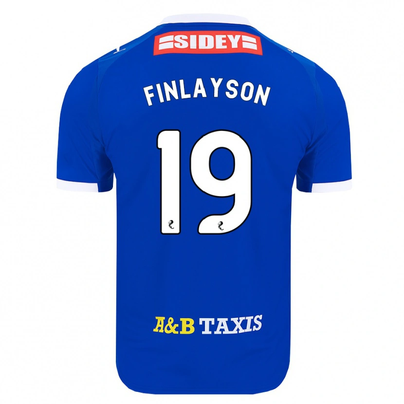 Danxen Heren Danny Finlayson #19 Blauw Rood Geel Thuisshirt Thuistenue 2026/27 T-Shirt
